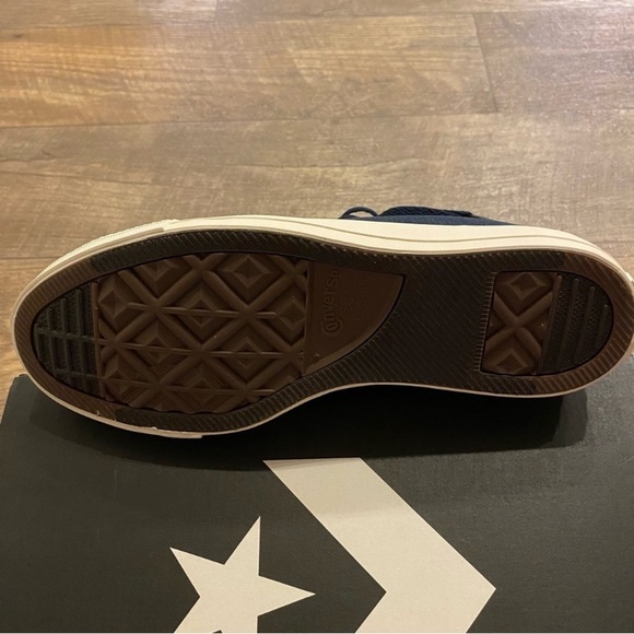 Converse Chuck Taylor All Star Into the Void Egret Navy Floral High Top Sneakers - Picture 10 of 12